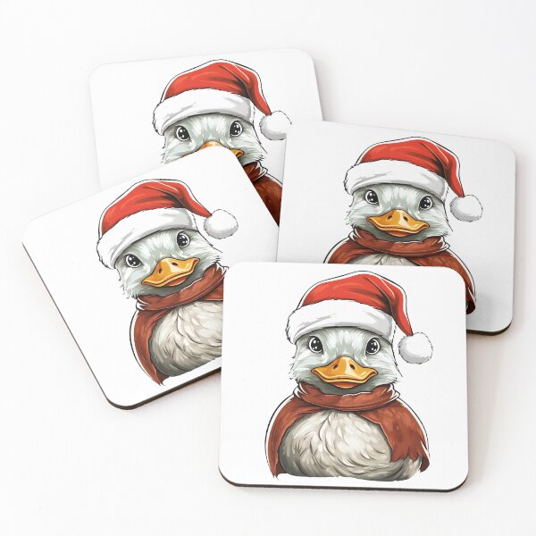 Item preview,  Christmas Santa Duck for Bird Lovers designed and sold by AMONGIFTS.