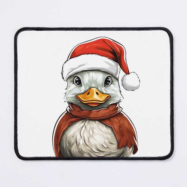 Item preview, Christmas Santa Duck for Bird Lovers designed and sold by AMONGIFTS.
