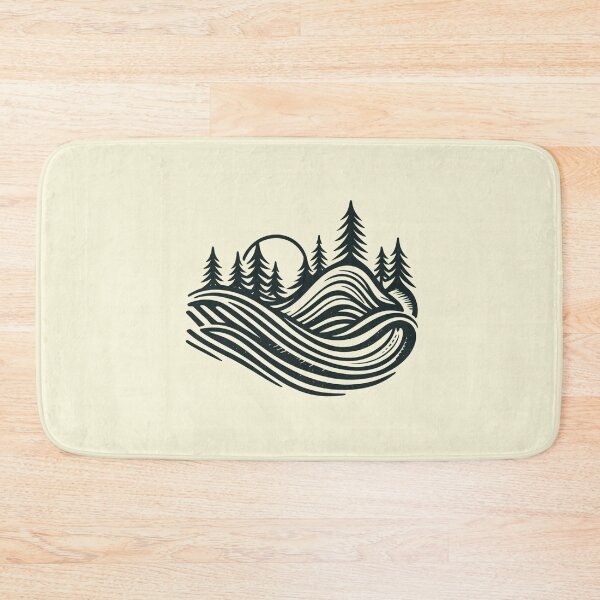 Item preview, Tree, Wave, Mountain together  designed and sold by dvlahmtees.