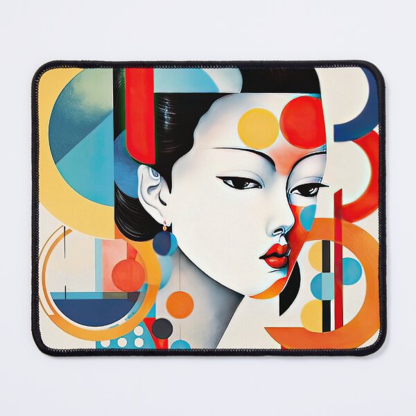 Item preview, Explore Simplistic & Minimalistic Japanese Geisha Portraits with a Majestic Touch designed and sold by ArtificialGenes.