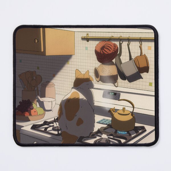 Item preview, Cat in kitchen designed and sold by lalunadraw1.