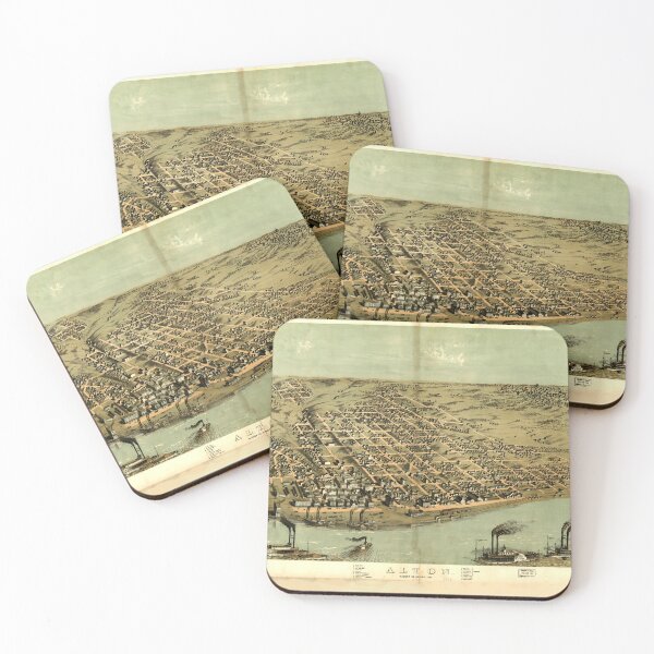 Item preview, Alton, Illinois (1867) designed and sold by allhistory.