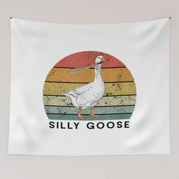 Item preview, Silly Goose on the Loose Funny Goose Honk Bonk Meme designed and sold by Jesticker.