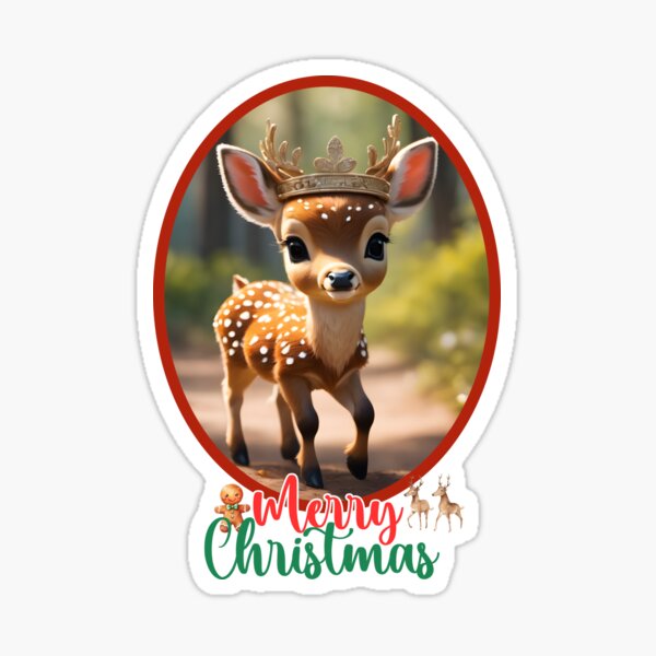 Item preview, Christmas Reindeer,Merry Christmas  designed and sold by BotunPeony.