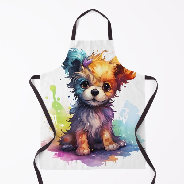 Item preview, Energetic Manga-Style Dog Illustration designed and sold by Shirtastically.