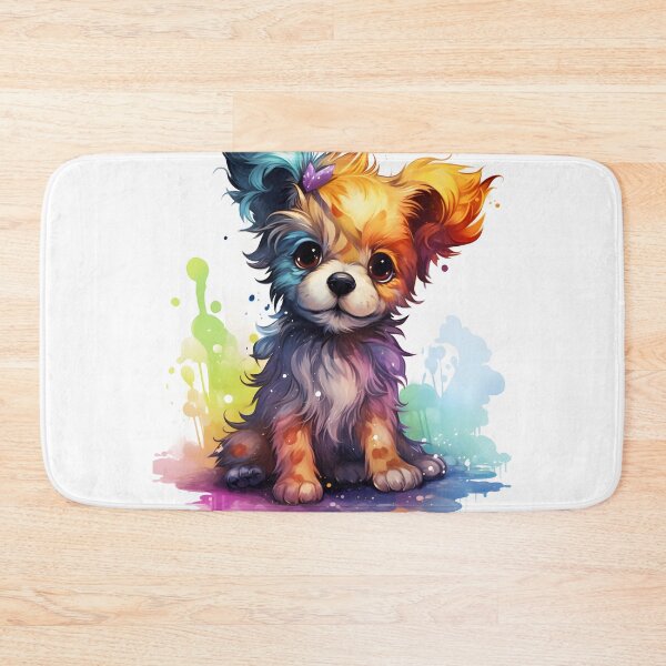 Item preview, Energetic Manga-Style Dog Illustration designed and sold by Shirtastically.
