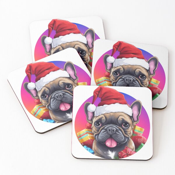 Item preview, Cut Pappy buldog French in christmas suit designed and sold by Catrisz.