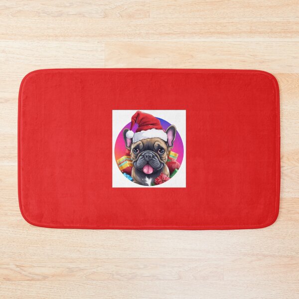 Item preview, Cortar Pappy buldog francés en traje navideño designed and sold by Catrisz.
