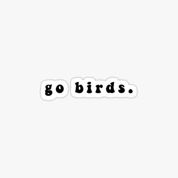 Funny go birds meme quote Sticker