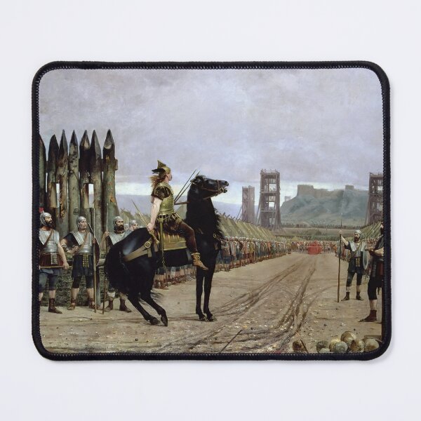 Item preview, Vercingetorix surrenders to Caesar (1886) - Henri Paul Motte designed and sold by SALON DES ARTS.