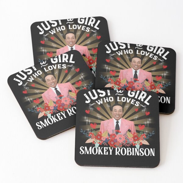 Item preview, JUST A GIRL WHO LOVES Smokey music Robinson V-neck  Woman designed and sold by cutrightneal.