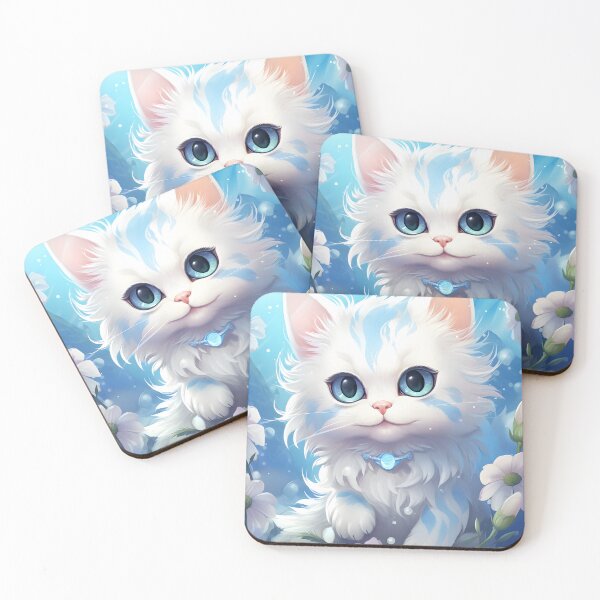Item preview, Mischievous Manga-Style Cat Illustration designed and sold by Shirtastically.