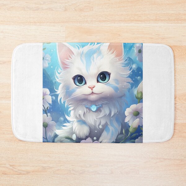 Item preview, Mischievous Manga-Style Cat Illustration designed and sold by Shirtastically.