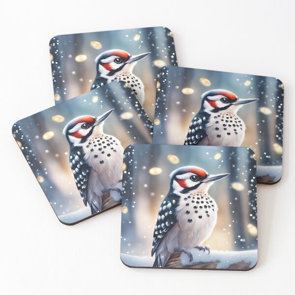 Item preview, Woodpecker in the snow designed and sold by Biberwerke.