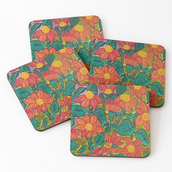 Item preview, Mexican Sunflowers designed and sold by Maureen Zaharie.