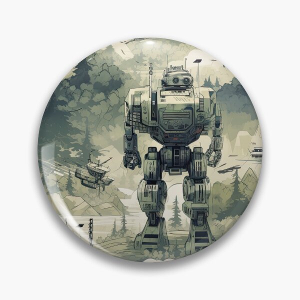 Item preview, Robots: Green designed and sold by Pedra Panda.