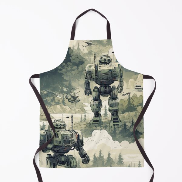 Item preview, Robots: Green designed and sold by Pedra Panda.