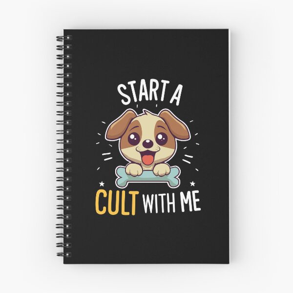 Item preview, Cute Cartoon Dog and Bone - Start A Cult With Me designed and sold by Shirtlify.