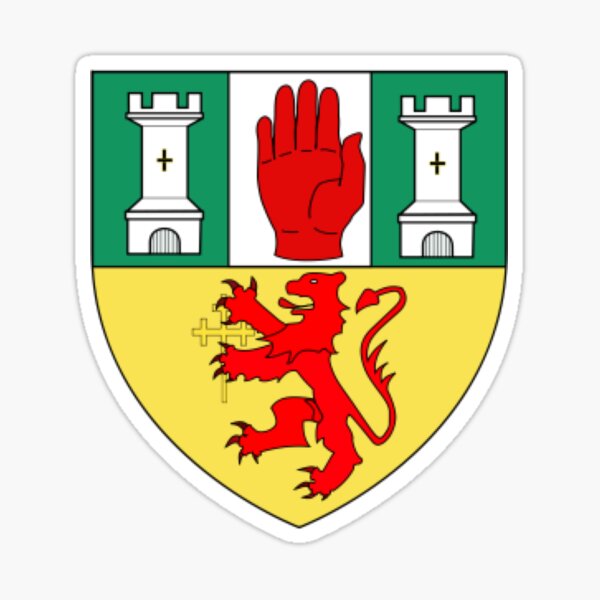 Item preview, County Antrim Crest designed and sold by Janty1888.