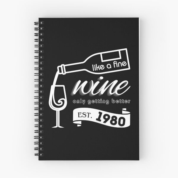 Aperçu de l'œuvre Comme un bon vin qui ne fait que s'améliorer - 1980 créée et vendue par Compusmurf Design.