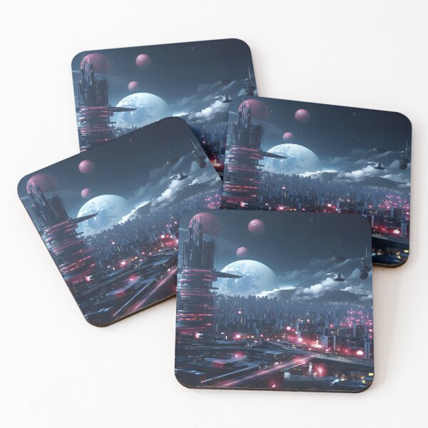 Item preview, Post-Apocalyptic City Art designed and sold by Shirtastically.