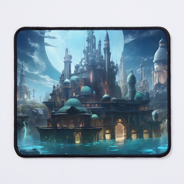 Item preview, Vibrant Underwater Cityscape designed and sold by Shirtastically.