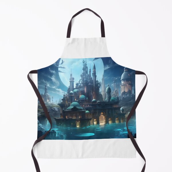 Item preview, Vibrant Underwater Cityscape designed and sold by Shirtastically.