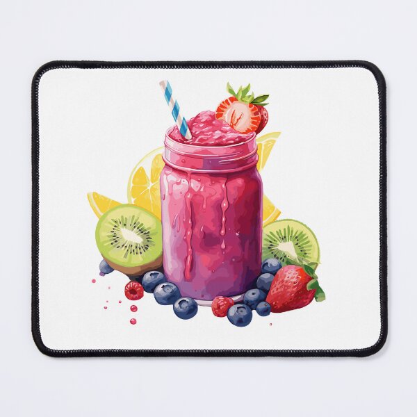 Item preview, Yummy smoothie watercolor designed and sold by Shanigi-Designs.