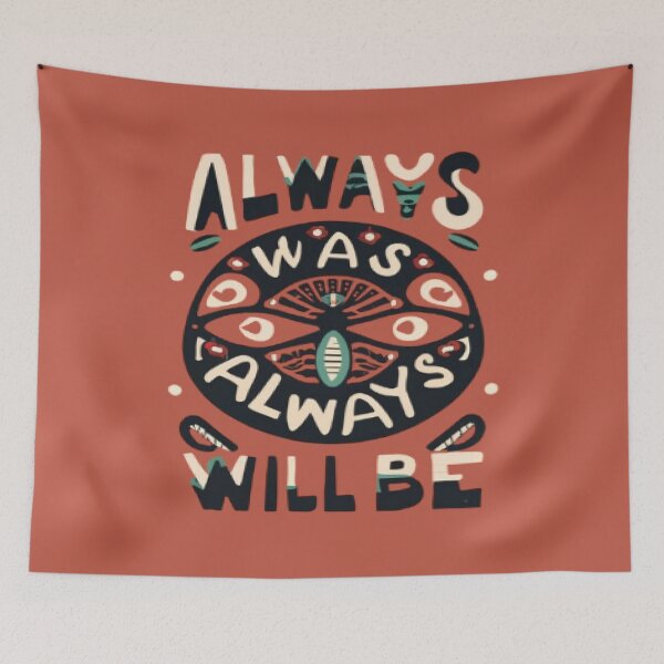 Item preview, Always Was Always Will Be, Aboriginal Australia, Native Australia Gift Idea designed and sold by UrbanGraphixs.