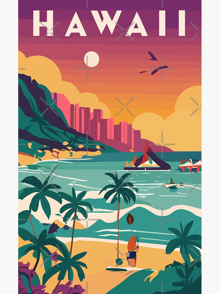 Travel Book Hawaii - Artists' edition - Travel