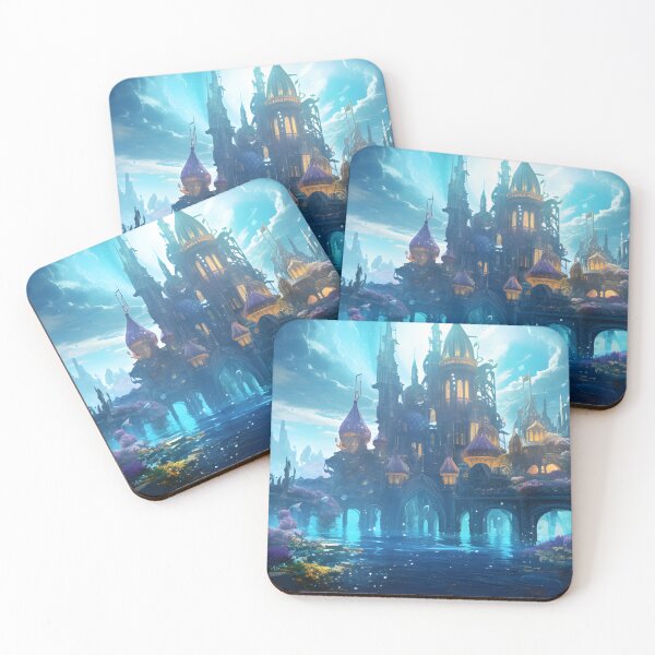 Item preview, Enchanted Forest Village Art designed and sold by Shirtastically.