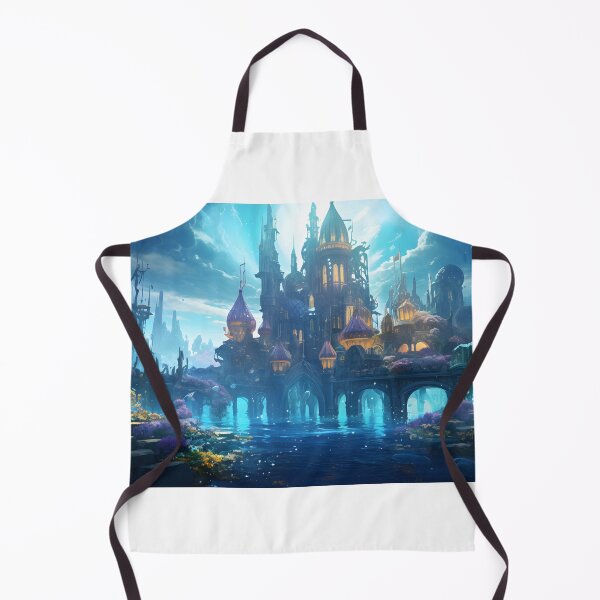Item preview, Enchanted Forest Village Art designed and sold by Shirtastically.