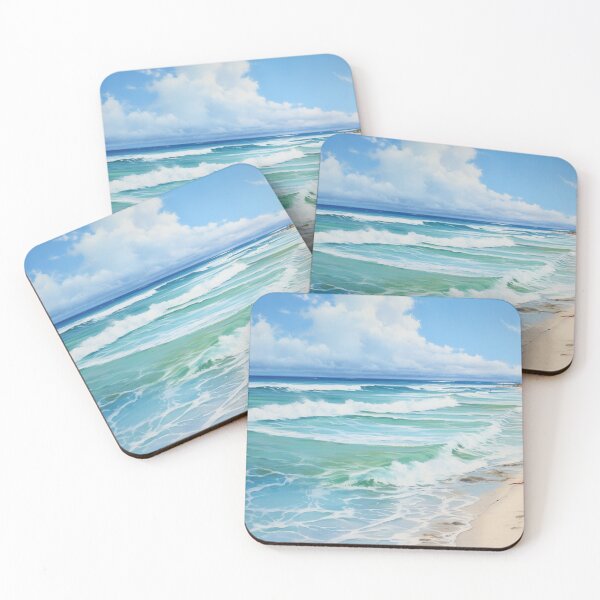 Item preview, Minimalistic water color painting of ocean-2  ! designed and sold by UmagineArts.