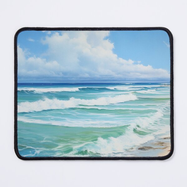 Item preview, Minimalistic water color painting of ocean-2  ! designed and sold by UmagineArts.