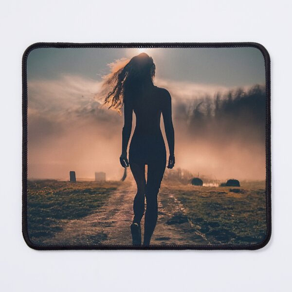 Item preview, woman walking into sunset designed and sold by GFORCE_SHOP.