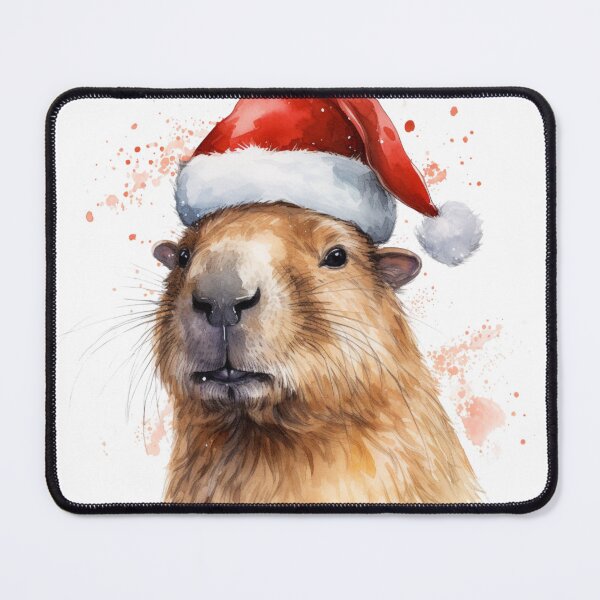 Item preview, Sweet Christmas Capybara designed and sold by ZefirDesign.