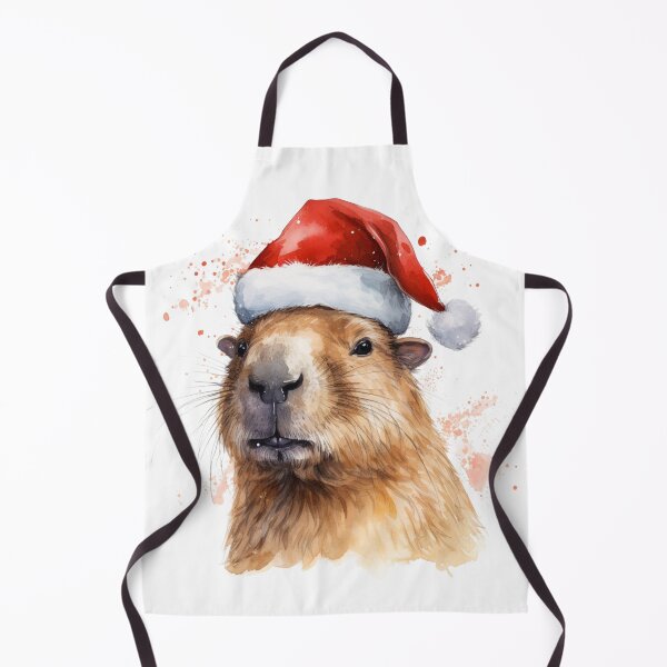 Item preview, Sweet Christmas Capybara designed and sold by ZefirDesign.