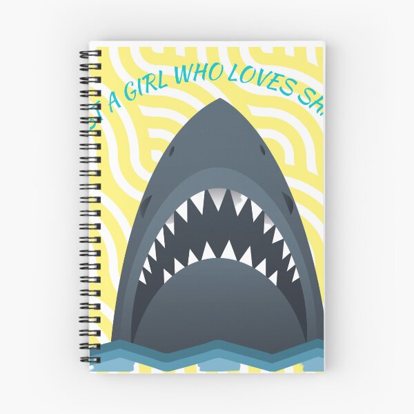 Item preview, Girl Who Loves Sharks designed and sold by Krysnya.