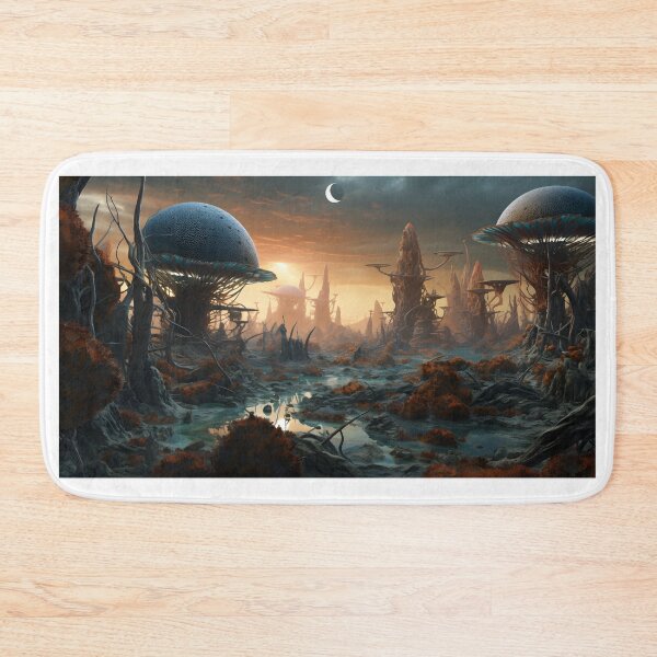 Item preview, Surreal Alien Landscape Art designed and sold by Shirtastically.