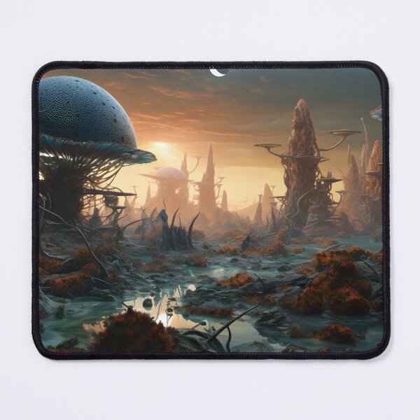 Item preview, Surreal Alien Landscape Art designed and sold by Shirtastically.