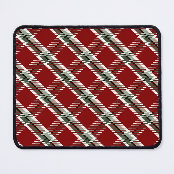Item preview, diagonally woven plaid - Christmas time designed and sold by Marla-und-Bob.