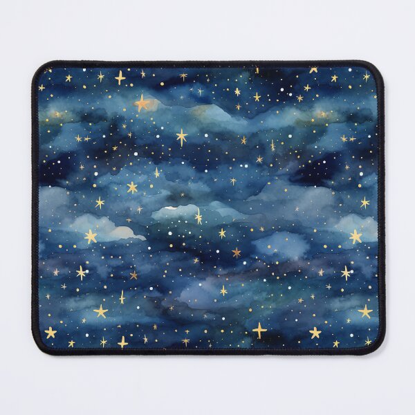 Item preview, Starry night watercolor pattern #8 designed and sold by NatureSight.
