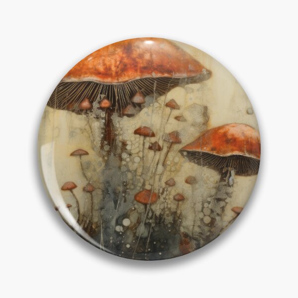 Item preview, Encaustic wax and watercolor flower, fungi and grasses 26 designed and sold by EmilyDayDreams.