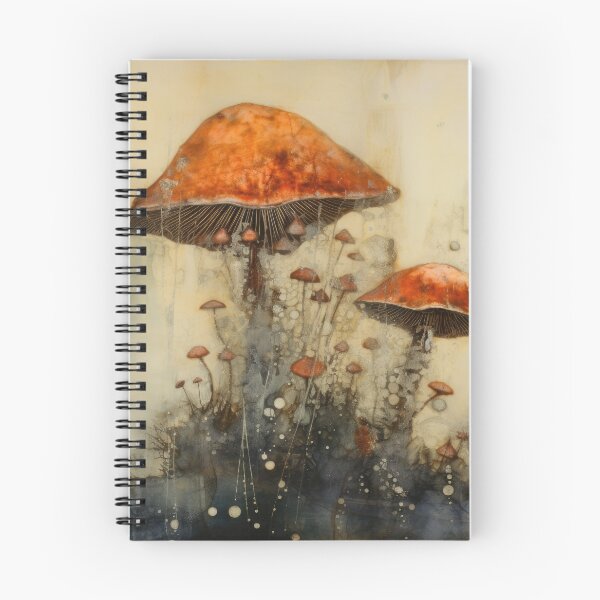 Item preview, Encaustic wax and watercolor flower, fungi and grasses 26 designed and sold by EmilyDayDreams.