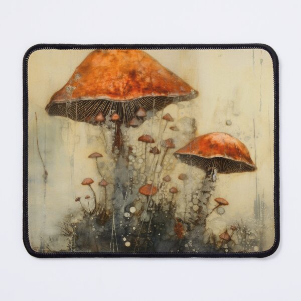 Item preview, Encaustic wax and watercolor flower, fungi and grasses 26 designed and sold by EmilyDayDreams.