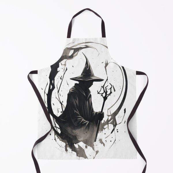 Item preview, Monochrome Mage in the forest designed and sold by DBPauwels.