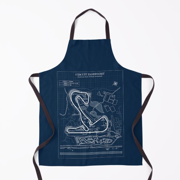 Item preview, Circuit Zandvoort (Navy Blueprint) designed and sold by BGALAXY.
