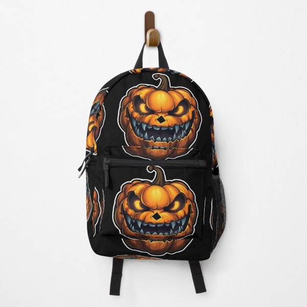 Item preview, Scary Halloween pumpkin designed and sold by AI-Only Creations.