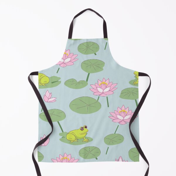 Item preview, Frogs and dragonflies on lily pads, a harmonious coexistence designed and sold by StrawberryJolly.