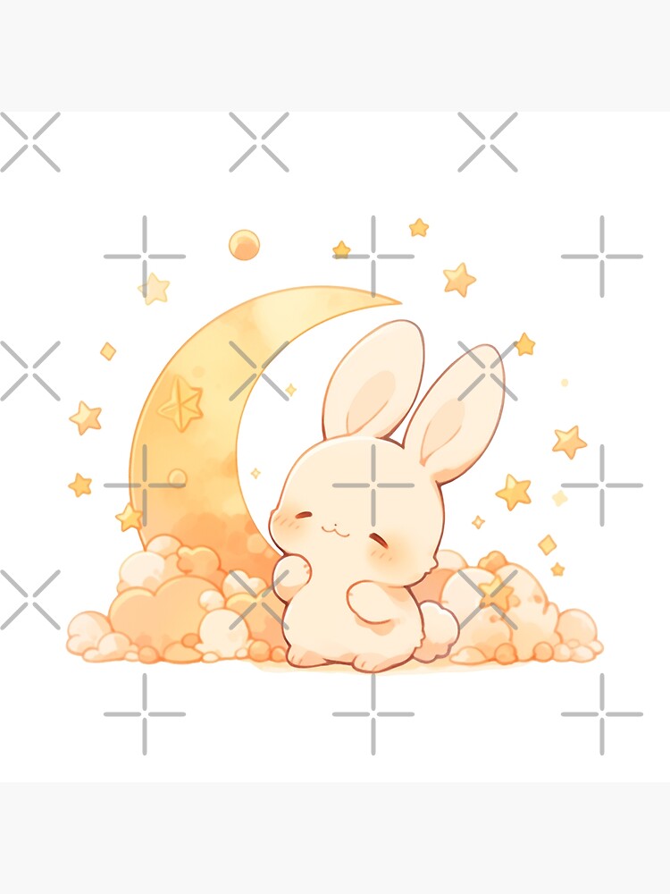 happy rabbit ハンドメイドパステル画　絵画アート原画 happy rabbit ハンドメイドパステル画 絵画アート原画